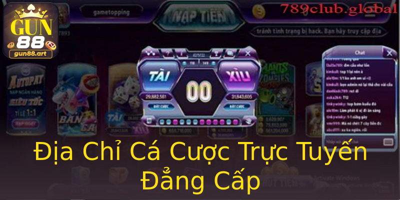 Địa Chỉ Cá Cược Trực Tuyến Đẳng Cấp Địa Chỉ Cá Cược Trực Tuyến Đẳng Cấp