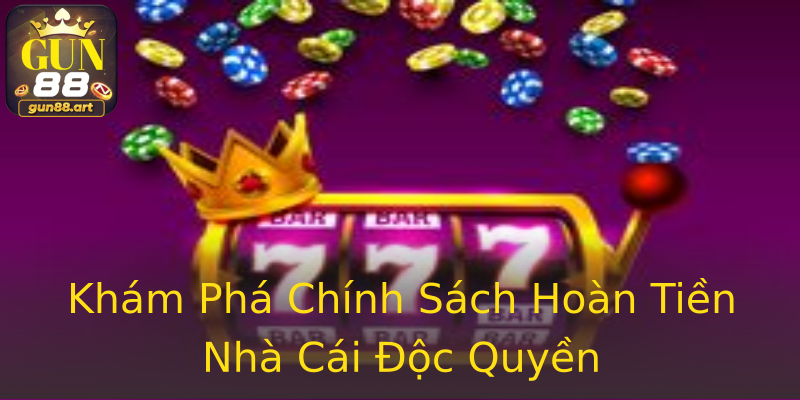 Khám Phá Chính Sách Hoàn Tiền Nhà Cái Độc Quyền Khám Phá Chính Sách Hoàn Tiền Nhà Cái Độc Quyền